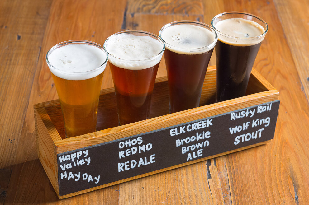 Beer Flight at The Field